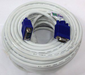 SMACC VGA Cable (Male to Male) 20 METER- Supports PC, Monitor, TV, LCD/LED, Plasma, Projector, TFT