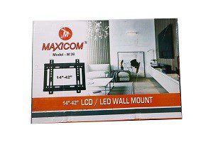 MAXICOM 14" To 42" Inch LED / LCD TV Wall Mount Bracket | Model -M 39