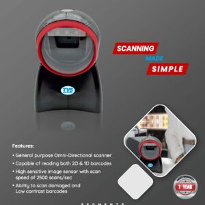 Barcode Scanner TVS BS-I302 G