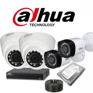 DAHUA 4CH 2MP FULL KIT with 1TB HDD 3 YEAR WARRANTY