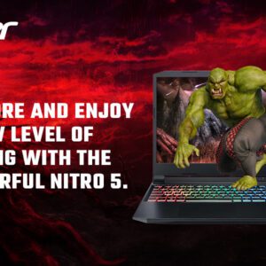 Acer DT 11th Gen Intel Core i5-11400H Gaming Laptop 8GB/1TB HDD/Windows 11Shale Black