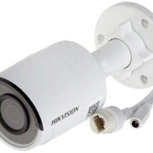 HIKVISION 4MP IP CCTV Camera, 4 Dome, 4 Bullet, 8CH NVR , 2 TB HDD, 200M CAT6Cable ,8 Channel POE with 1 (Up-Link) 16 RJ45
