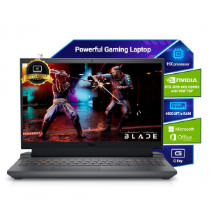 DellG15-5530 Gaming Laptop, Intel C15-13450HX/16GB/512/Win 11+MS'21/NVIDIA RTX 30506GB GDDR6