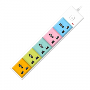 EB01 5 Socket With LED Indicators