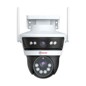 Trueview Smart 4G Linkage 2Mp+2Mp Pan-Tilt Zoom CCTV Camera, Outdoor Indoor Security Camera free sd card 64gb