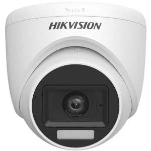 DS-2CE76D0T-LPFS 2MP Smart Hybrid Light Audio Fixed Turret Camera