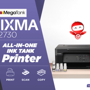 PIXMA G2730
Multifunction Refillable Ink Tank Printer with 4Ink Bottles and free Smart watch