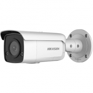 DS-2CD2T46G2-ISU/SL 4 MP AcuSense Strobe Light and Audible Warning Fixed Bullet Network Camera