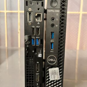 (Refurbished) Dell OPTIPLEX 3060 Tiny Desktop (Intel Core i5 8th gen 2.5ghz, 8 GB RAM, 240gb SSD, Windows 11 (Upgraded), MS Office/ Intel HD Graphics/, USB 3.0, Ethernet,VGA), Black
