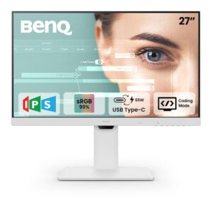 BenQ GW2786TC 27" IPS 100Hz Full HD Coding Monitor |USB-C(65W PD)| Daisy Chain| 99% sRGB